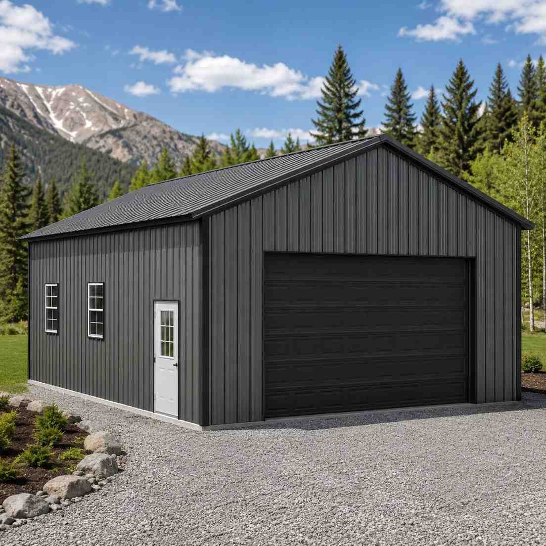 detached garage with loft + seasonal storage