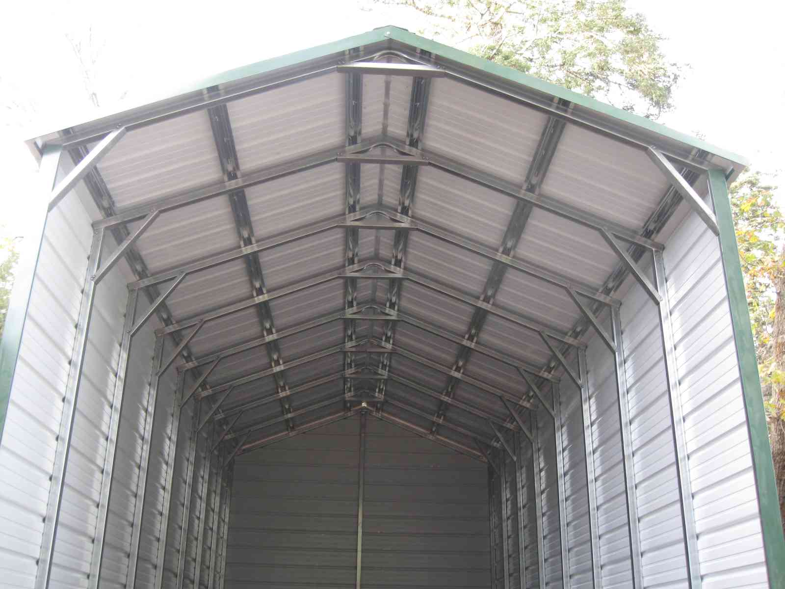 metal building built and erected by Steel and Stud crews