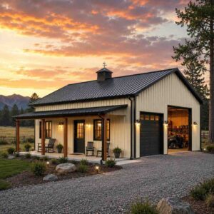 30×36 Barndominium Shell Metal Building Kit