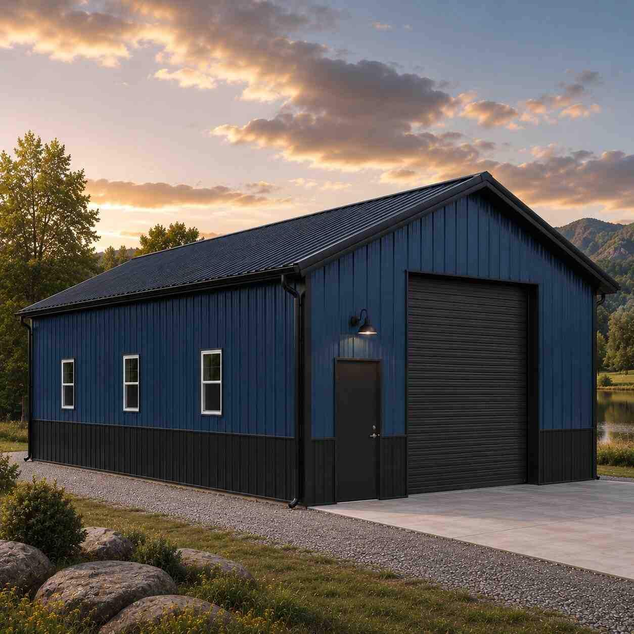 Two-Car Detached Garage with Storage hero view