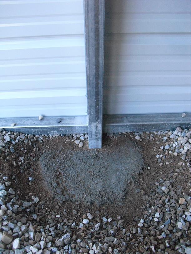 custom metal building, factory-direct from Steel and Stud — build sequence photo