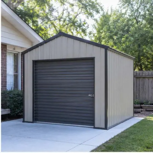24×25 Two-Car Detached Garage