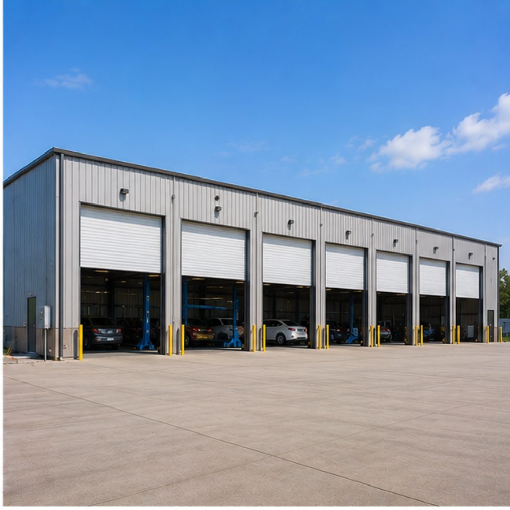 100x70 Prefab Metal Building with Adjustable Leg Heights up to 20 Ft - Image 7