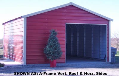 A-frame vertical with horizontal sides