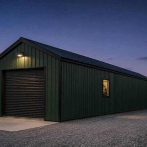 20×35 Hobby Farm Equipment Shed