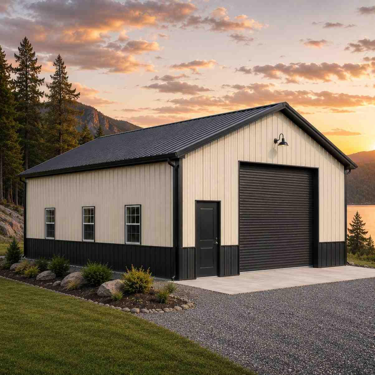 carport + office + seasonal storage