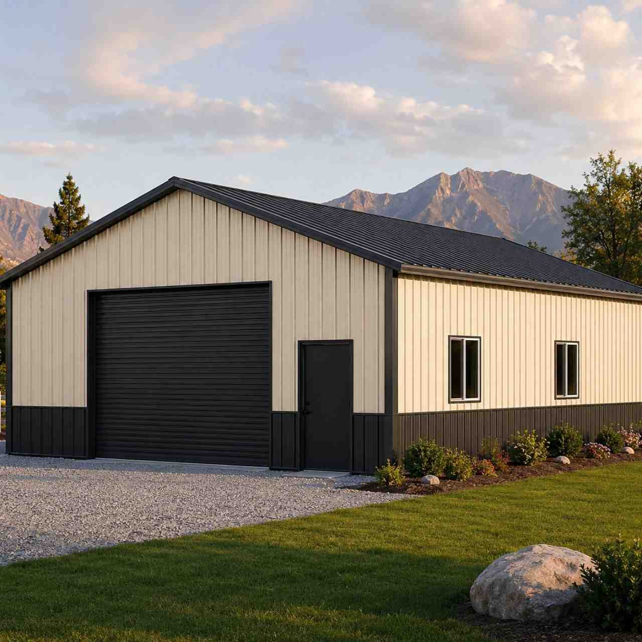 detached garage with loft + seasonal storage