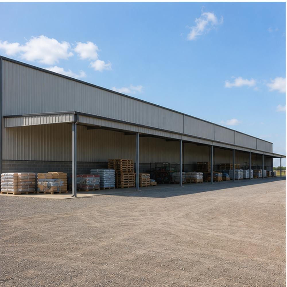 carport single vehicle + seasonal storage