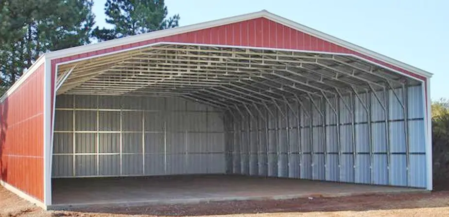 40-wide clear-span building