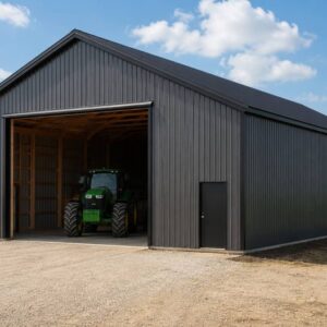 36×36 Hobby Farm Equipment Shelter Metal Building Kit