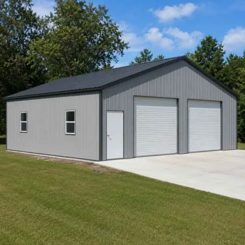 Standard Metal Garages - 24 x 40 x 10