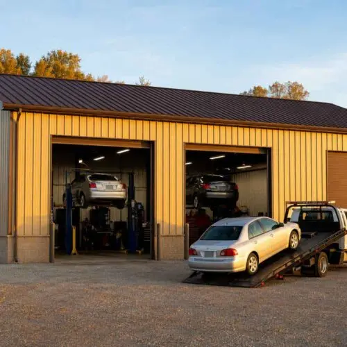 25×60 Detached Shop with Loft