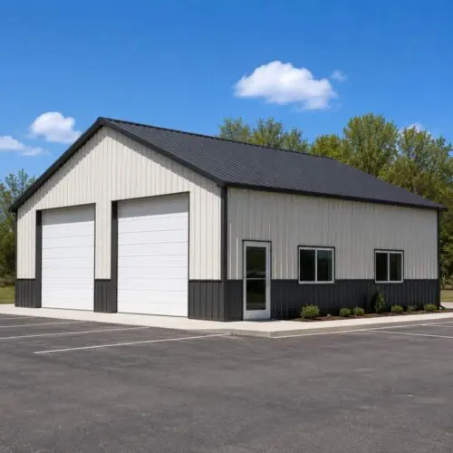 22×48 Detached Garage With Loft