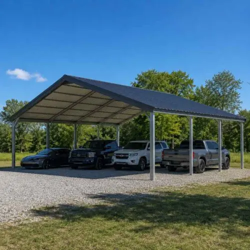 30×40 Metal Carport (Open)