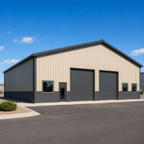 32×36 Three-Car Detached Garage