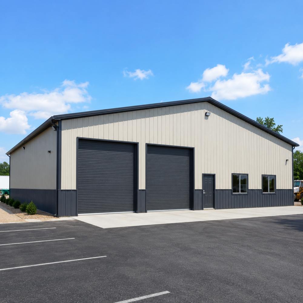 60x30 ft steel commercial building building