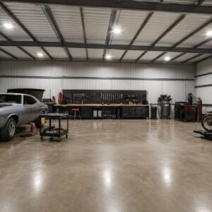 36×48 Fabrication Shop Metal Building Kit