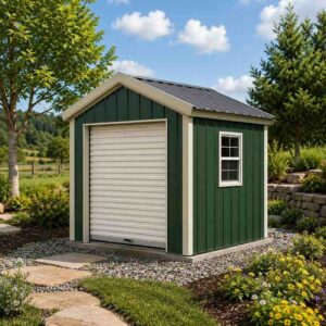 20×26 Garden Shed and Greenhouse Combo