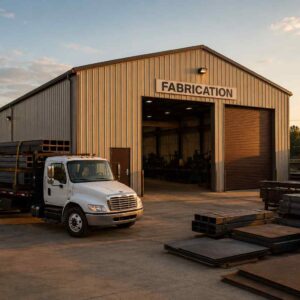 40×60 Fabrication Shop Metal Building Kit
