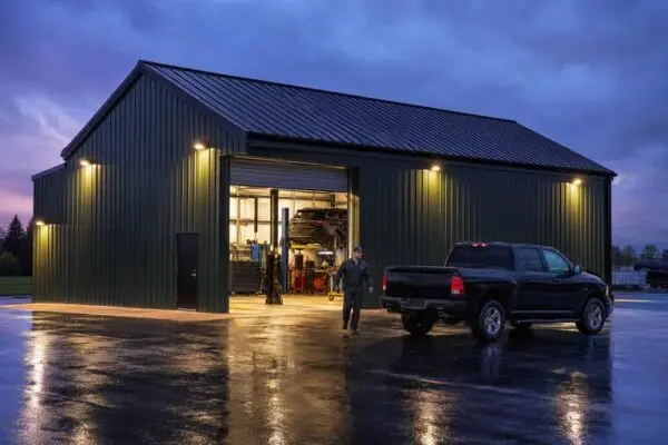 25×50 Commercial Steel Building