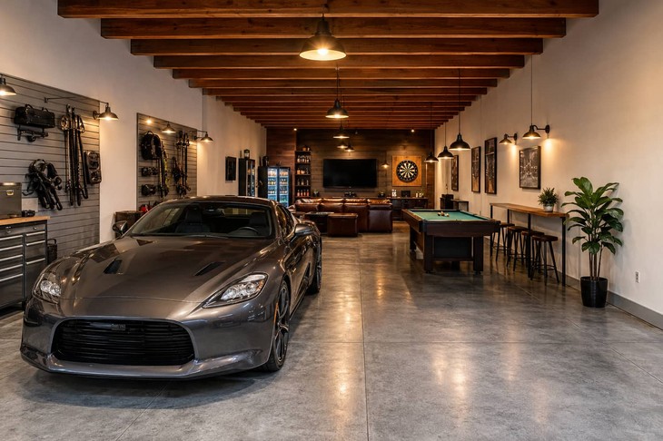 Man Cave & Garage hero view