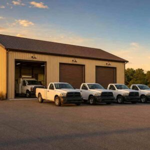 40×65 Trucking Maintenance Bay