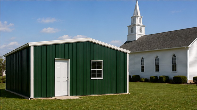 Community Garden Tool Shed hero view