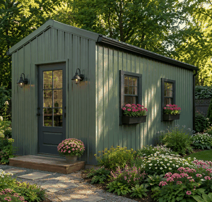 10×12 Garden Building with Window