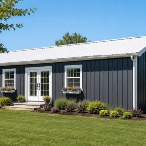 18×28 Backyard Storage Shed Metal Building Kit