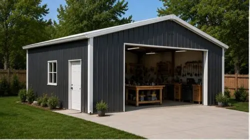 12×20 Backyard Workshop
