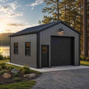 14×24 Backyard Workshop