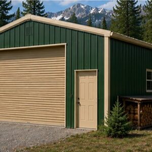 20×35 Two-Stall Horse Barn