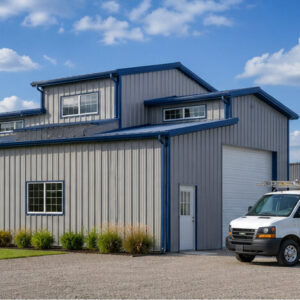 30×45 Three-Car Garage with Workshop Bay