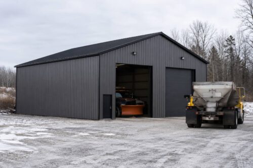 40×45 Three-Bay Commercial Garage