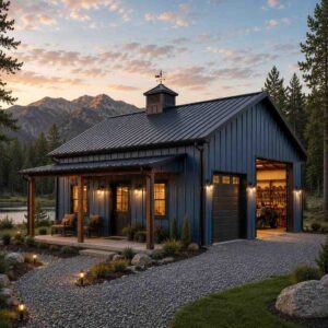 20×40 2-Bed Barndominium
