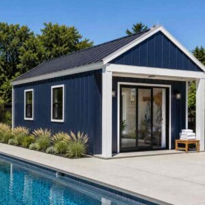 10×10 Pool Equipment House