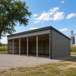 30×48 Equipment Barn for Hobby Farmers