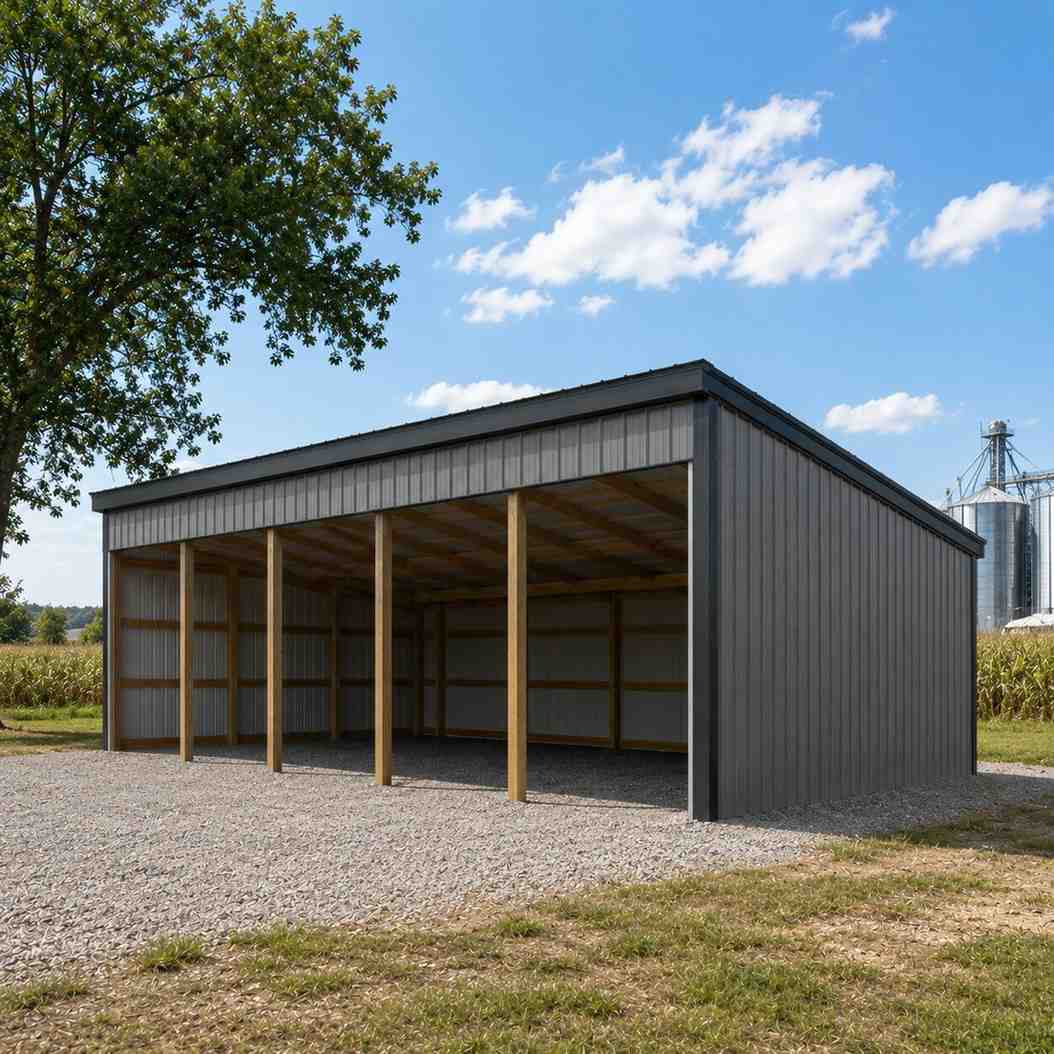 hay & implement storage + seasonal storage