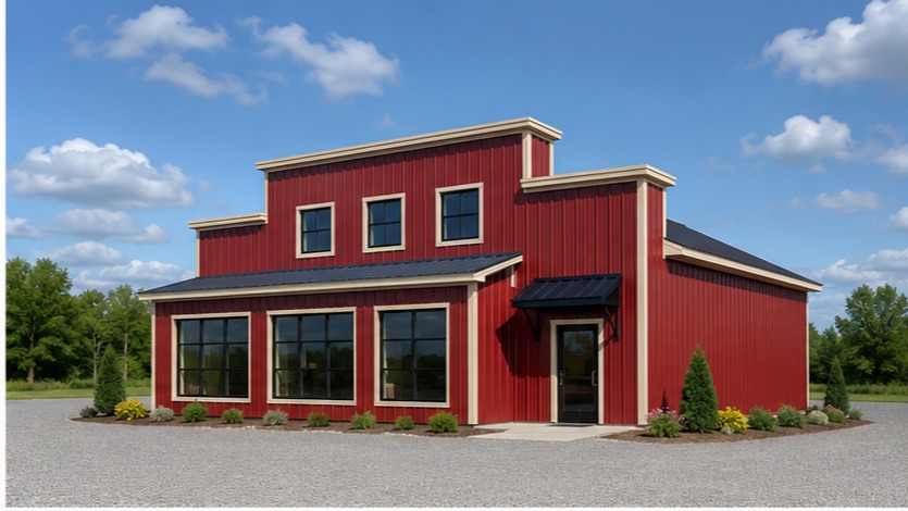 small business storefront + seasonal storage