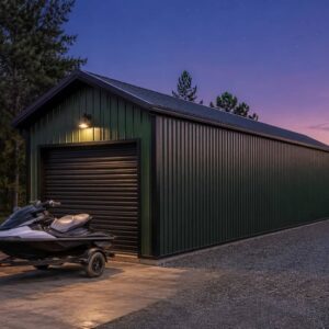 20×30 Hobby Workshop and Tool Shed Metal Building Kit
