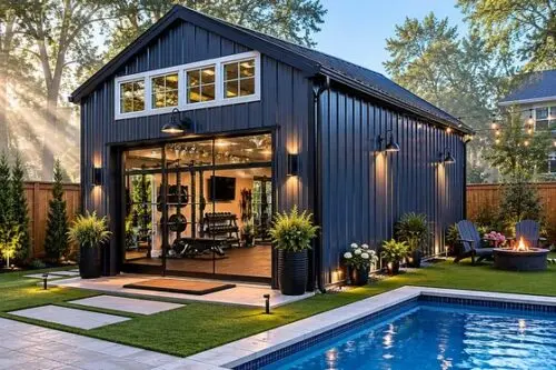 40×65 Indoor Court & Home Gym