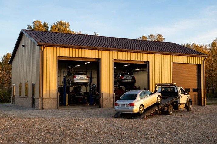 rv garage / boat storage + seasonal storage