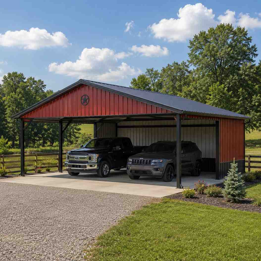 park & trailhead pavilion + seasonal storage
