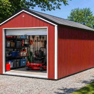 10×12 Motorcycle & ATV Garage