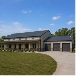 50x75 Metal Building Kits with 3750 Sq Ft