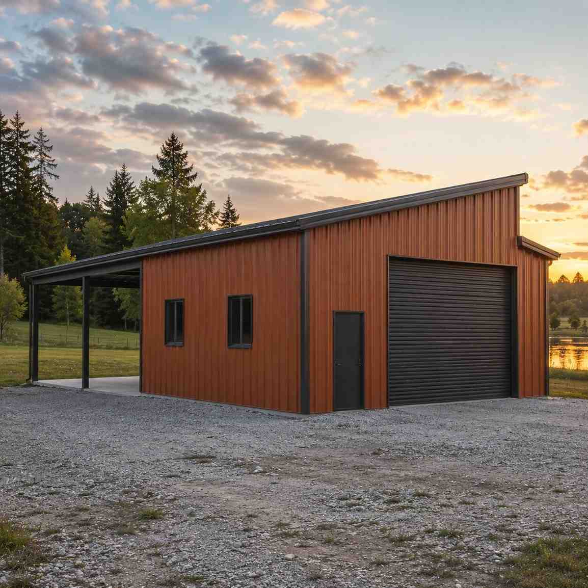 Metal Carport / Open Shelter hero view