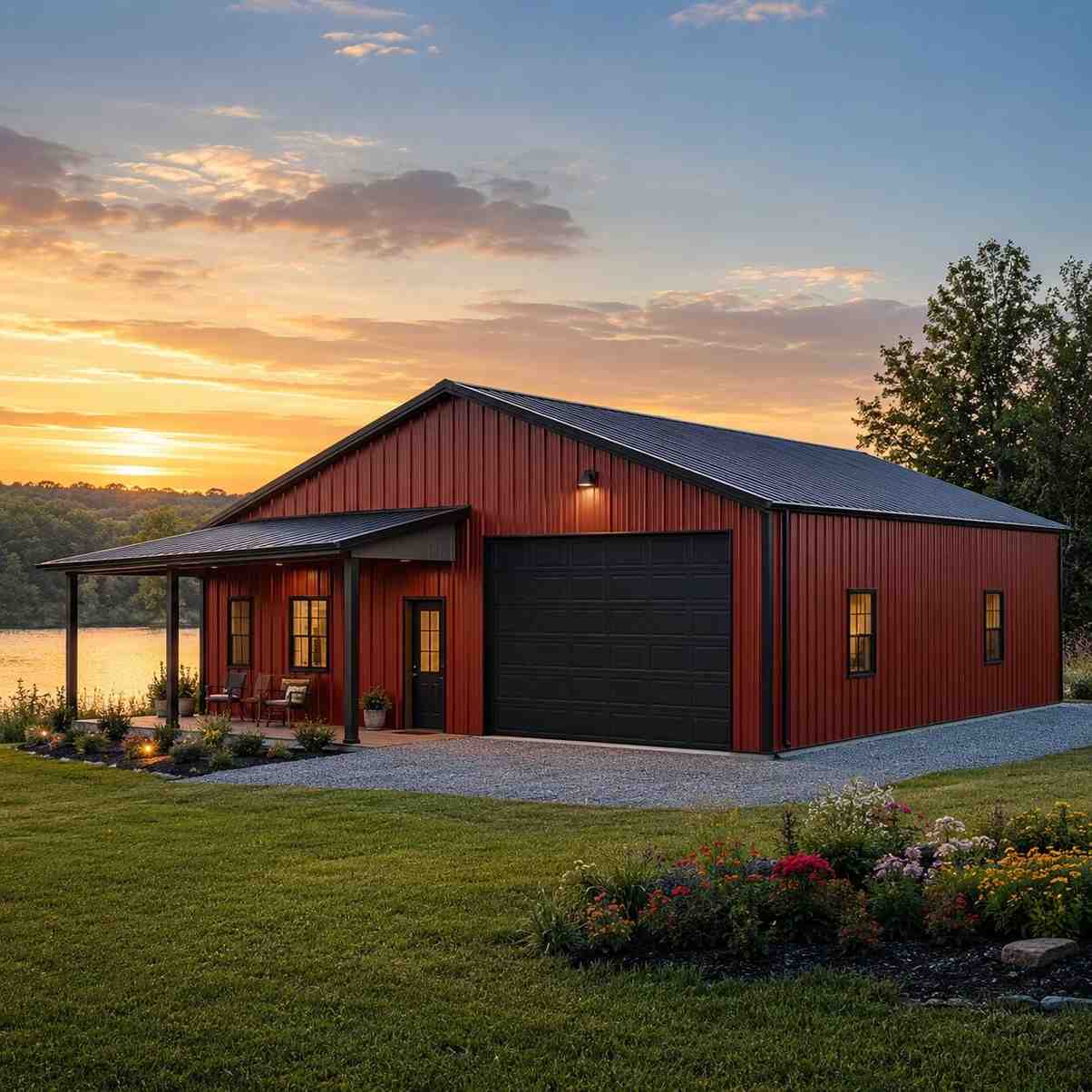 Two-Bay Detached Garage hero view