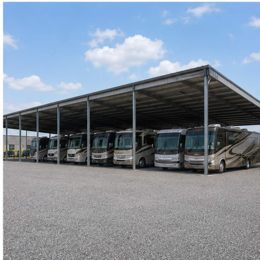 80x80 Metal Building Kits Built for Commercial Use - Image 9