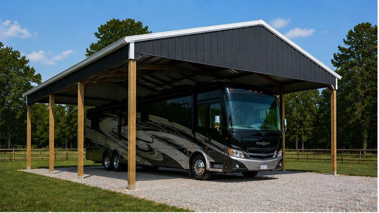 RV Cover / Boat Storage hero view