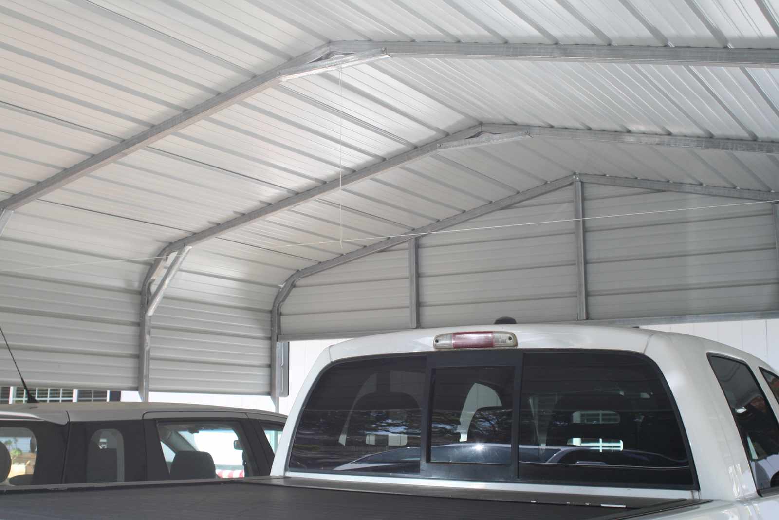 18×21×7 custom metal building, factory-direct from Steel and Stud, California